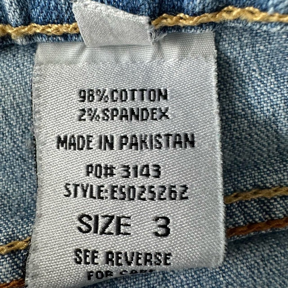 Authentic Paris Blues Light Wash Mid Rise Flare Jeans – Size 3 - Picture 6 of 8